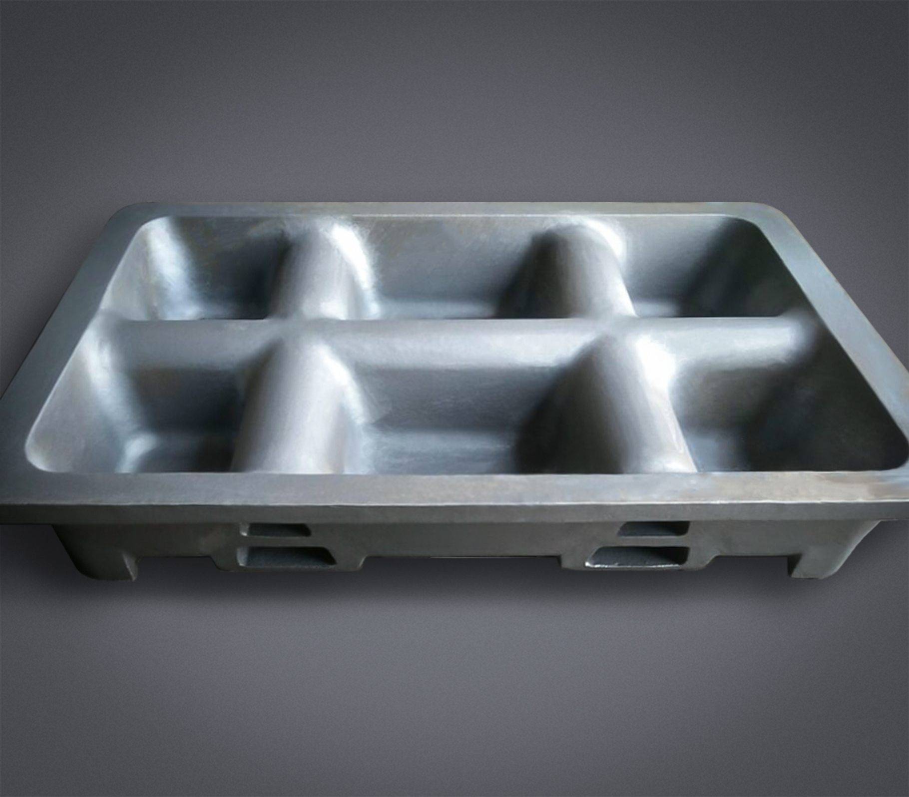 Skim Pan, Sow Molds, Dross Pan, Slag Pan, Skim Pots, Slag Crucible for Aluminum Recycling Unit