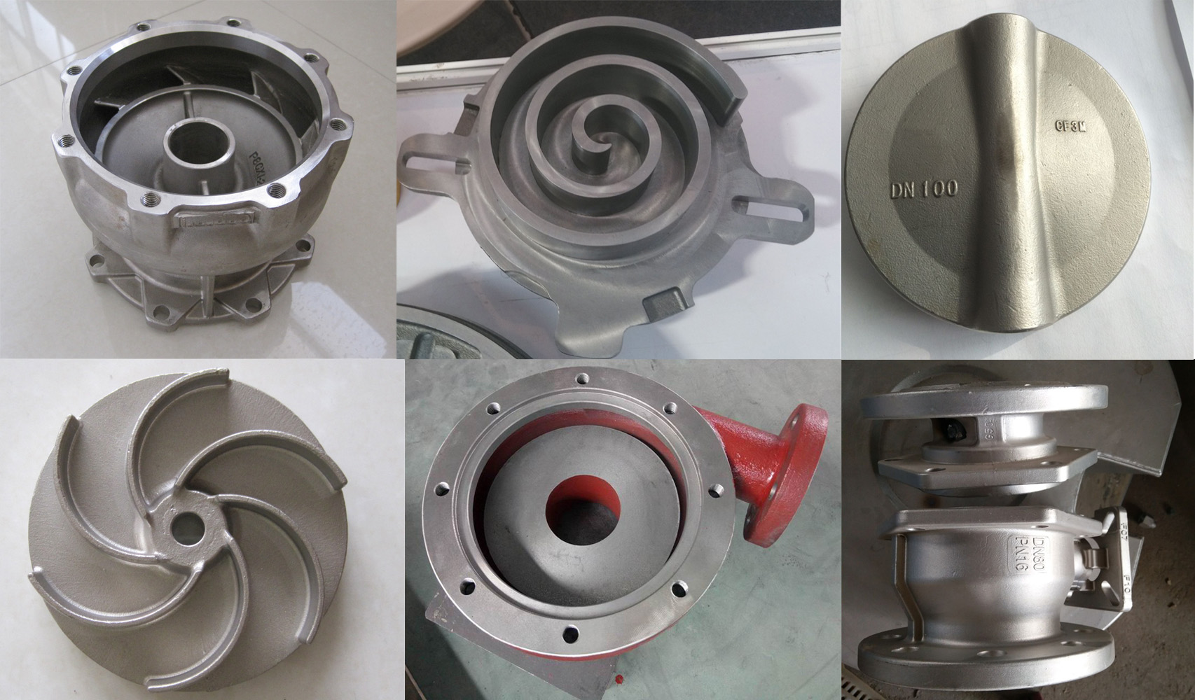OEM 304/316 Stainless Steel Alloy Steel Casting for Water Pump Body