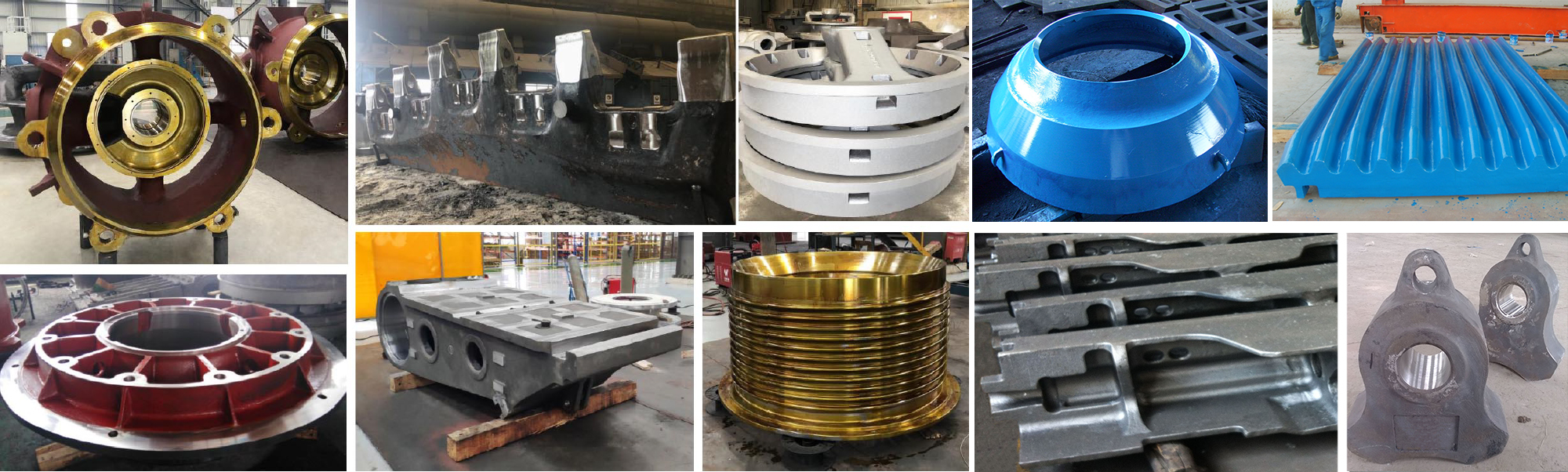 Heavy steel castings for mining equipment